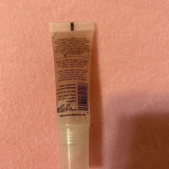 Avant Rose Sugar Lip Scrub 10ml / 0.34 fl oz Beauty Lipcare Skincare New - Picture 2 of 2